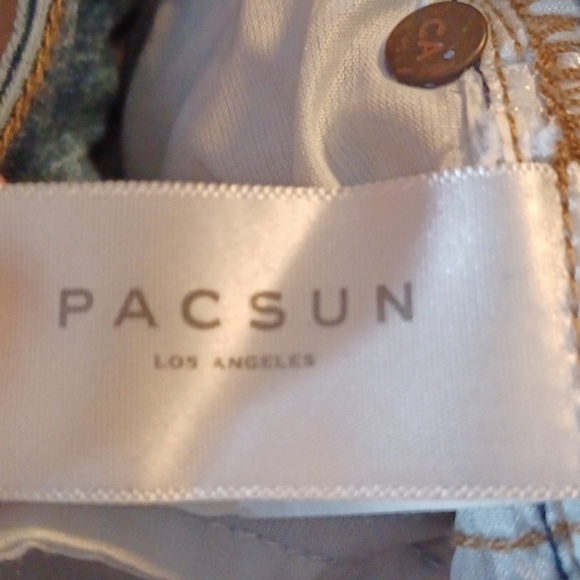 PACSUN, DISTRESSED, LOW RISE, SKINNIEST, STRETCH JEANS W24X36 - Picture 10 of 10